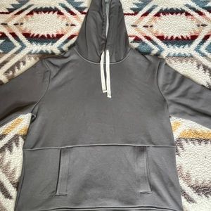 Grey Fleece Hoodie 🖤